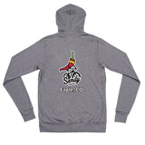 Sendy MTB Unisex zip hoodie