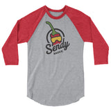 FACESHOT 3/4 sleeve raglan shirt Unisex