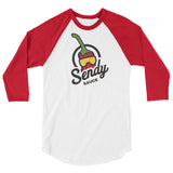 FACESHOT 3/4 sleeve raglan shirt Unisex